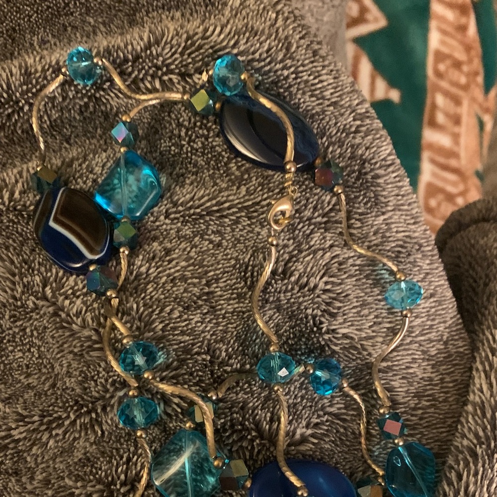 Chic Blue and Silver Necklace
Belt